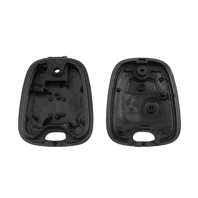 1-10pcs Key Case for Peugeot 106 107 206 207 306 307 406 407 For Citroen C1 C4 2 Buttons Remote Car Key Shell Fob Cover No Blade