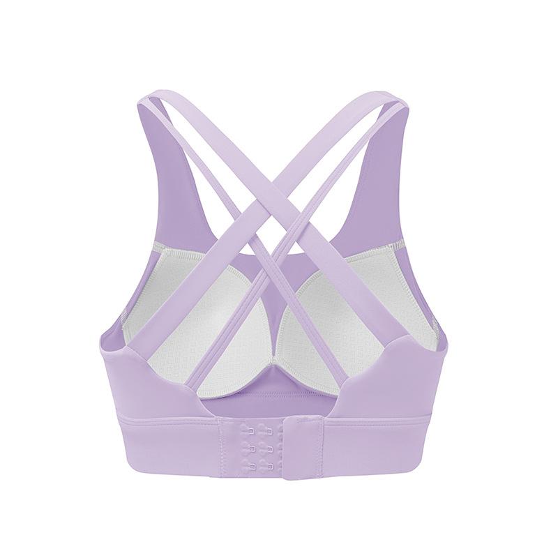 Women S Cross Back Fixed Cup Sports Bra For Yoga Running Fitness