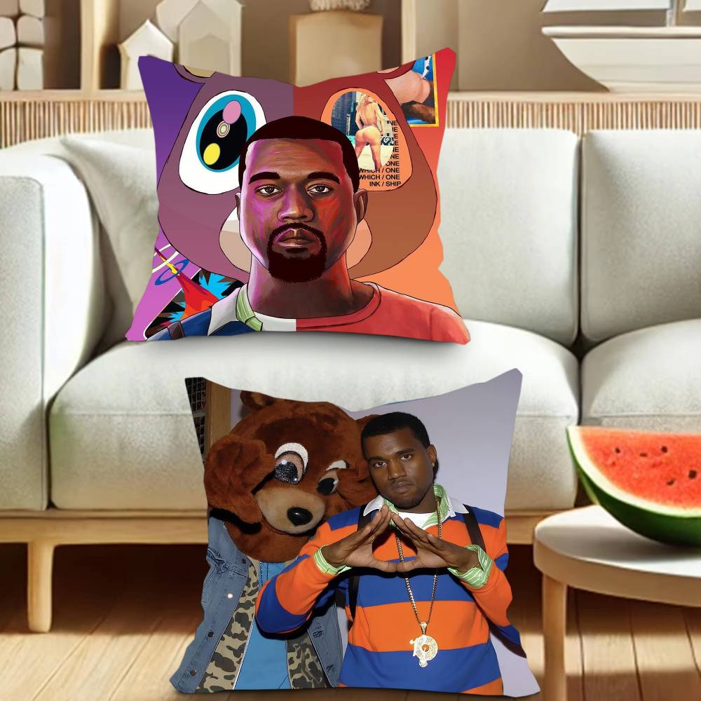 Singer Funny K-KanyES W-Wests  Pillowcases cushion covers living room sofas home decor gifts