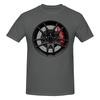 Funny Matte Black Jdm Wheel Design Unisexs Printed Tshirt Unisex T Shirtshirt