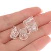 4Pcs/Set Dollhouse Miniature Accessories Mini Resin Transparent Cup Simulation Model