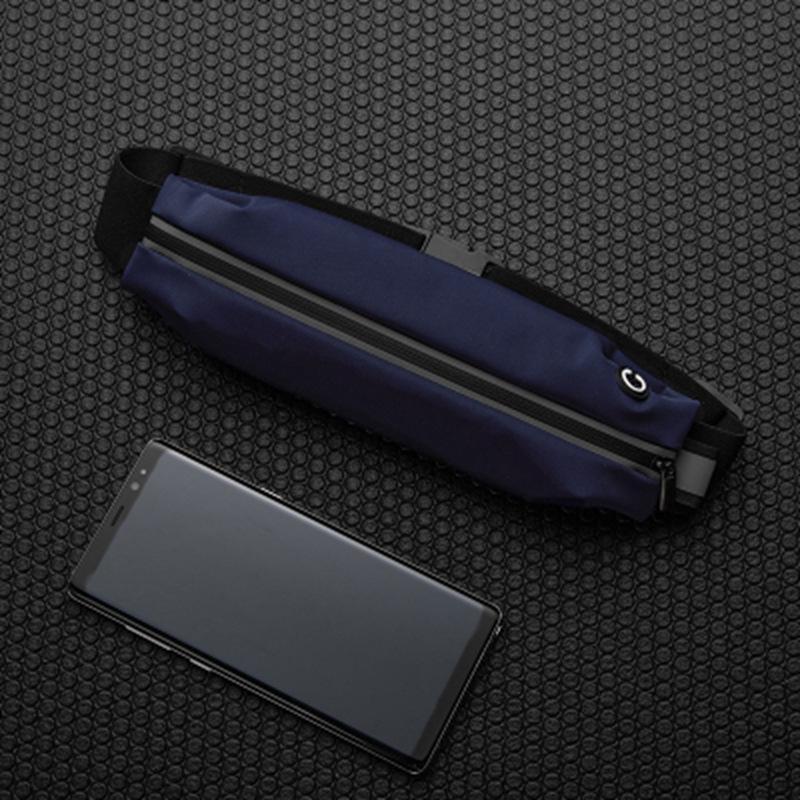Waterproof Ultra-Thin Running Waist Bag with 6.5-Inch Phone Pocket
