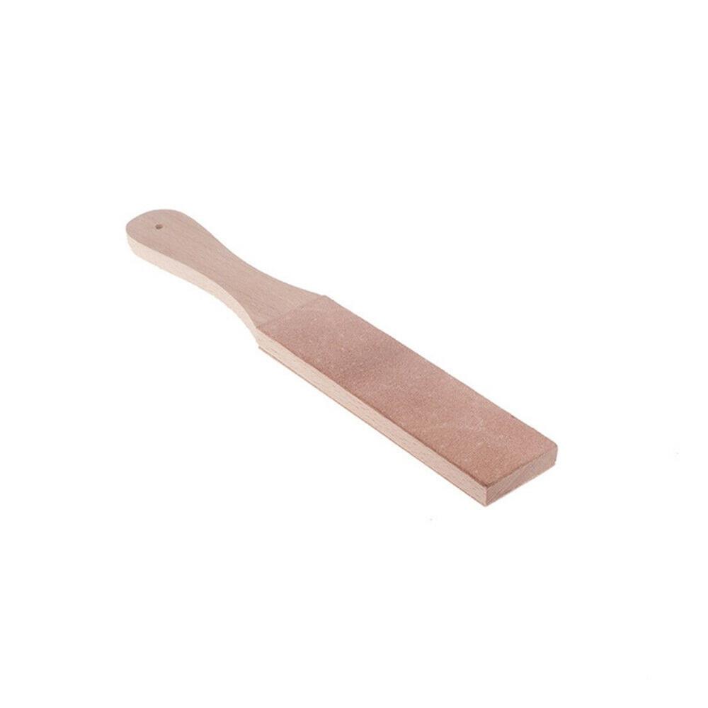 Grinding Buffing Abrasive Tool Razor Sharpener Blade Strop Leather Tools Dual Sided Polishing Board