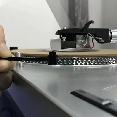 Turntable Cartridge Stylus Brush For Vinyl Record Player Turntable Phonograph Anti-Static Needle Brush Phono Needle Cleaner
