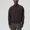 Kith Garment Dyed Fleece Mockneck Sweatshirt Kindling Men Tops Black KHM034281-211