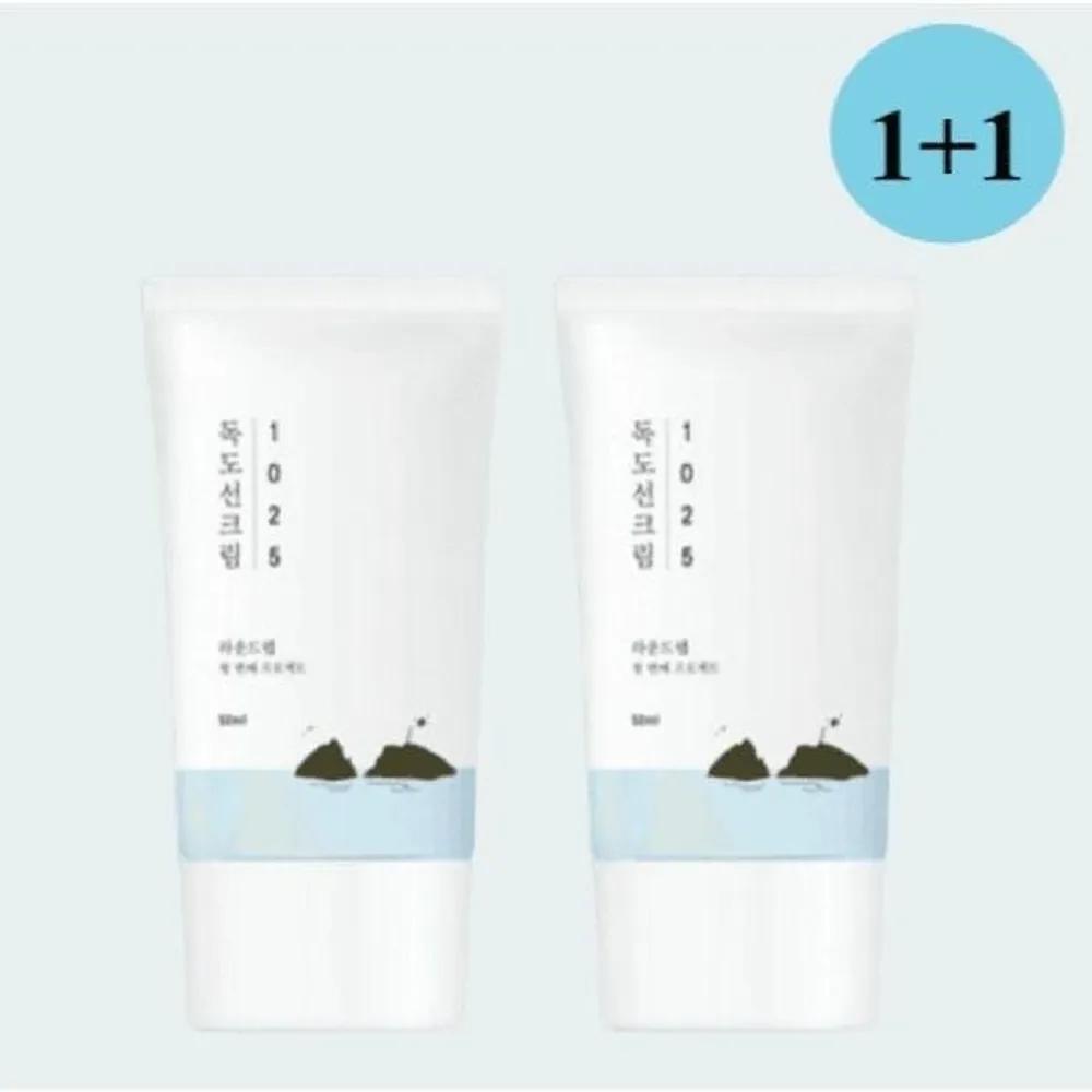 ROUND LAB Sunscreen 1025 Dokdo Sunscreen 50ml+50ml