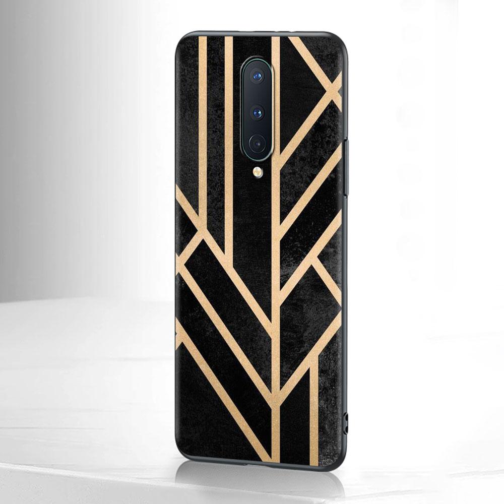 

Капа с мраморной геометрической фигурой для OnePlus 8T 8 Nord N10 5G 7 9 7T 9R чехол для телефона 1 + Nord 2 N100 N200 Z черный чехол из ТПУ Cas OnePlus 8T
