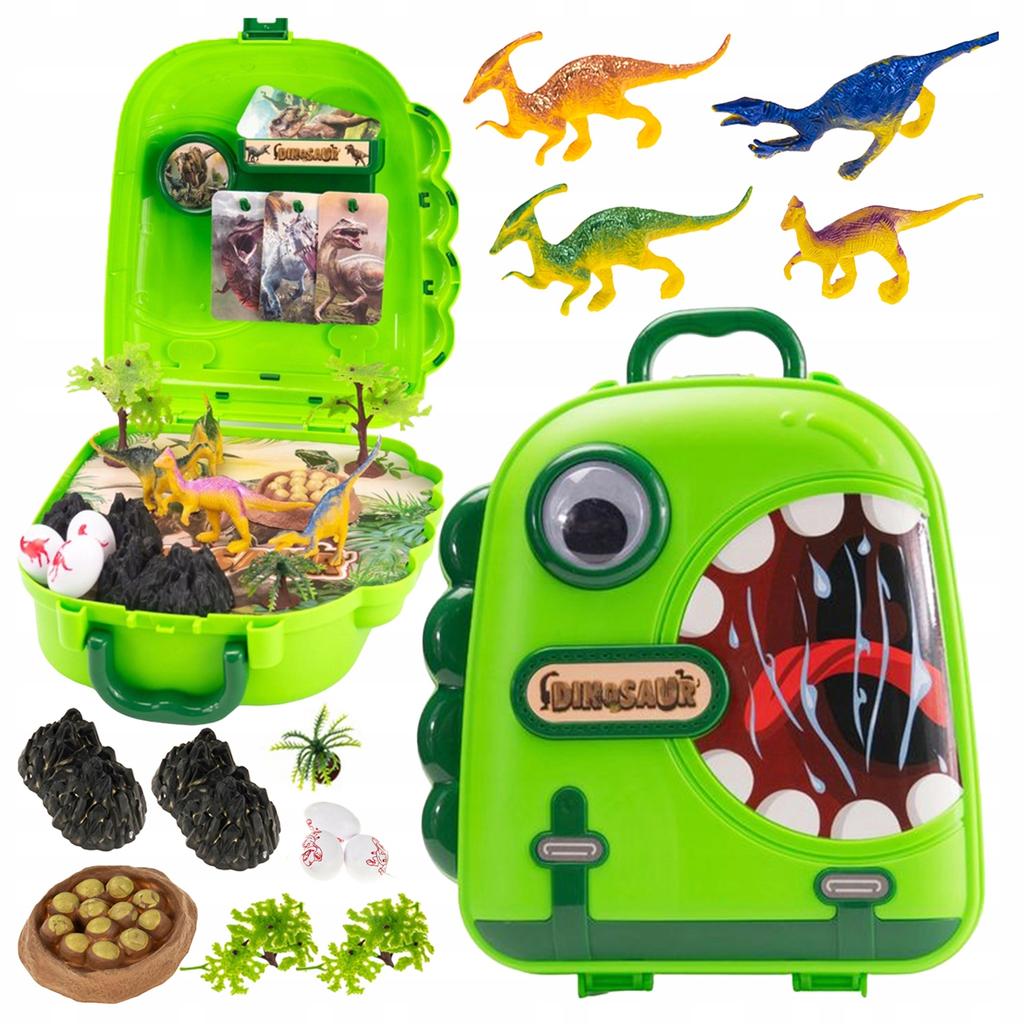[PACZB] Rucksack für kleine Entdecker Dinosaurier-Figuren-Set Z3128
