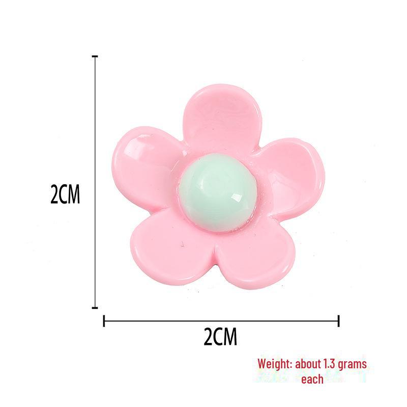 DIY Resin Five-Petal Flower Children's Hair Accessories and Storage Box