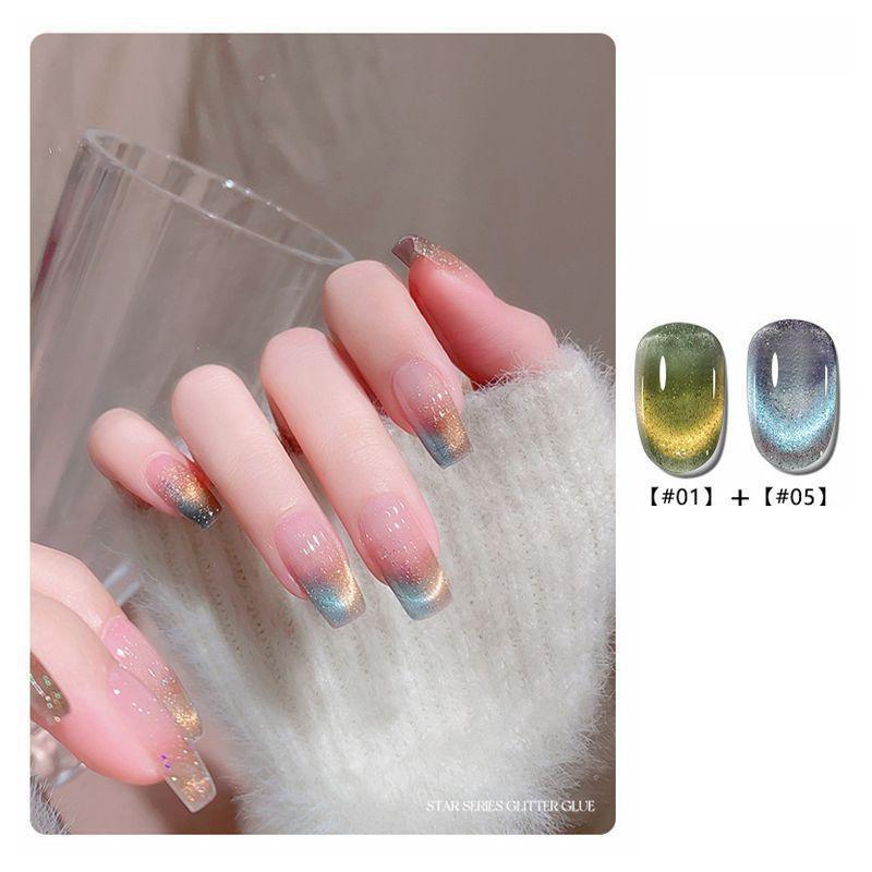 8ml 9D Cat Magnetic Gel Nail Polish Soak Off Gel Nail Art UV Gel Polish