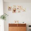 5x7 Picture Frame - 5 x 7 Photo Frame Made of Solid Oak Wood and Real Glass,Display Picture 4x6 with Mat or 5x7 Without Mat,5 by 7 Frames for Wall &