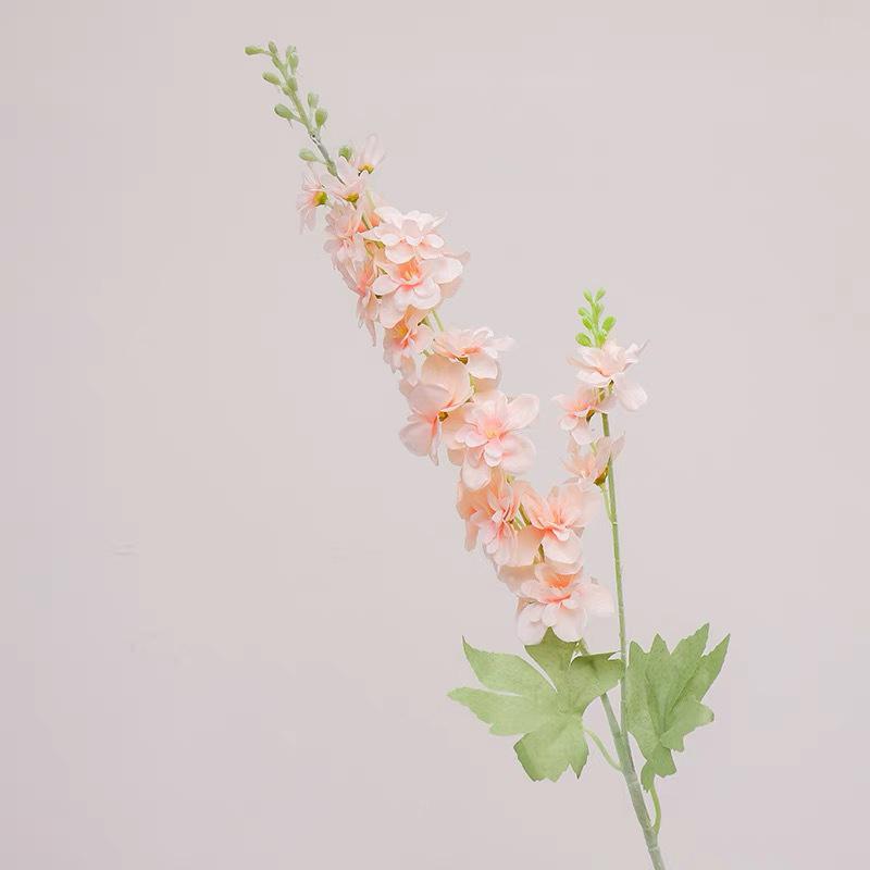 83Cm Flocking Delphinium Artificial Flower Branch Home Decoration Fetionzi Fake Flower Wedding Decor Banquet Photography Props