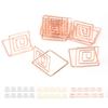 10Pcs Business Card Holder Mini Cute Metal Desktop Message Display Stand for Table Number Photo Memo