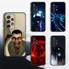 Funny S-Skibidi T-TOILETS Case For Samsung S25,S24,S23,S22,S21,S20,S10,S9,Ultra,Plus,Lite,FE,Soft Silicone Black Cover