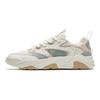Anta Life Collection Back Rise Abrasion Resistant Slip Resistant Low Top Casual Shoes Women's White Green 122428854-3