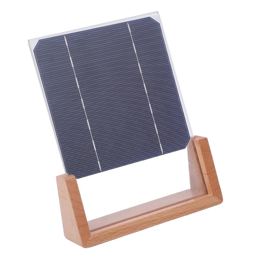Mini Monocrystalline Solar Panel 3W 22percent  High Conversion Efficiency Educational Solar Cell
