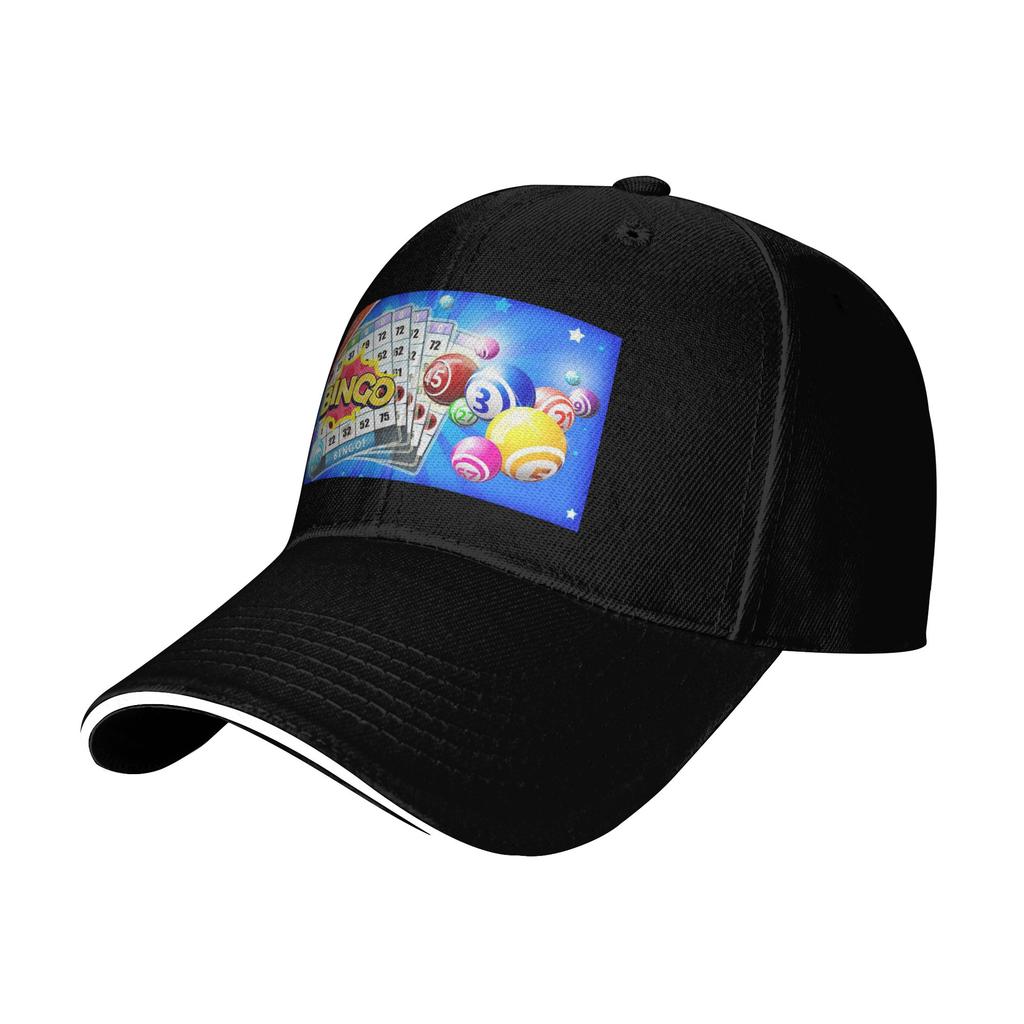 Game Bingo Queen Player Cap Casual Baseball Caps Adjustable Hat Hip Hop Summer Unisex Baseball Hats Customizable Polychromatic