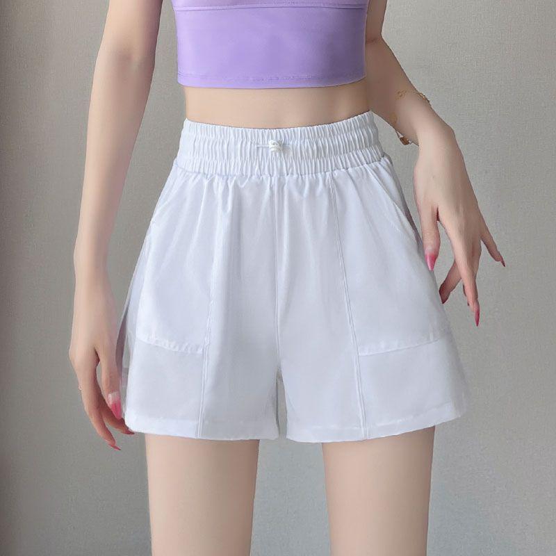 

Women s Summer Mesh Running Set: Quick-Drying T-Shirt & Loose Shorts, Breathable Fitness Wear. Small