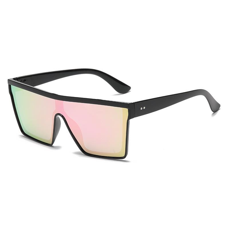 Large Frame European American Fashion Trend Sunglasses - Punk Style, Unisex Driving Sun Protection