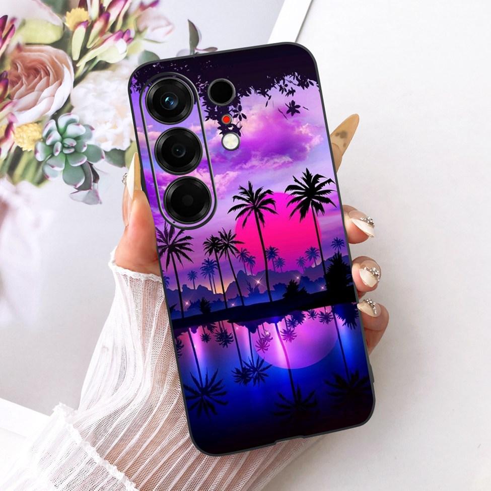 For Tecno CN5 Case For Tecno Camon 50 4G Cover Fashion Butterfly Cute Cat Cool Painted Soft Phone Casing For Techno Camon50 4G