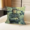 EElliott SSmith Figure  Pillow Case Ultra Soft Skin Friendly Fabric Cloud Like Comfort  Concealed Zipper