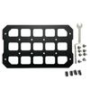 Large-Capacity Tactical Motorcycle Rear Box with Molle-Compatible Mounting Panel