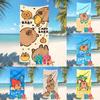 Grote Capybara Strandlaken Grote Grappige Cartoon Badhanddoek Sneldrogend Zandvrij Zwembad Reisdeken Zomervakantie