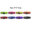 Waist Adjustable Reflective Waistband Belts 5*1*1cm Elastic Sport Safety Belts 8 Colors Running Cycling Waistband