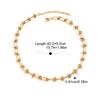 Yori Trendy Stainless Steel Summer Golden Necklace 18K Gold Color PVD Plated Daily Jewelry Gifts 2025 New