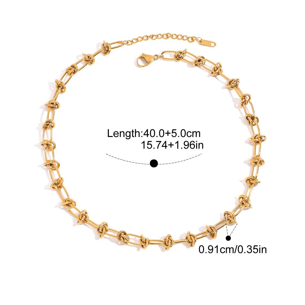 

Yori Модное летнее золотое ожерелье из нержавеющей стали, цвет 18K золота, PVD-покрытие, повседневные ювелирные изделия, подарки, новинка 2025