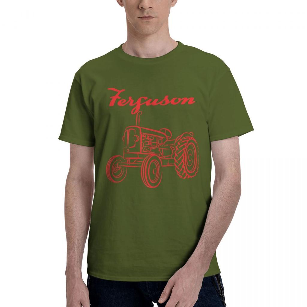 Massey Ferguson Tractor 100 Cotton Casual Breathable Confortable Totoro Mens Clothing Brands Mens Gifts