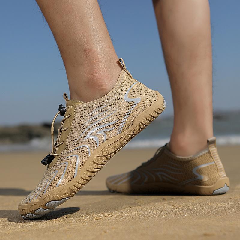 2025 neue Outdoor-Wanderschuhe Wanderschuhe für Bäche Schwimm- und Watschuhe Herren-Strandschuhe leicht und schnell trocknend Fünf-Finger-Schuhe