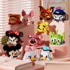 MINISO Cartoon Ornaments Micro Building Blocks Action Figures Nano Blocks Disney Sanrio Kids Toys Christmas Birthdays Gifs