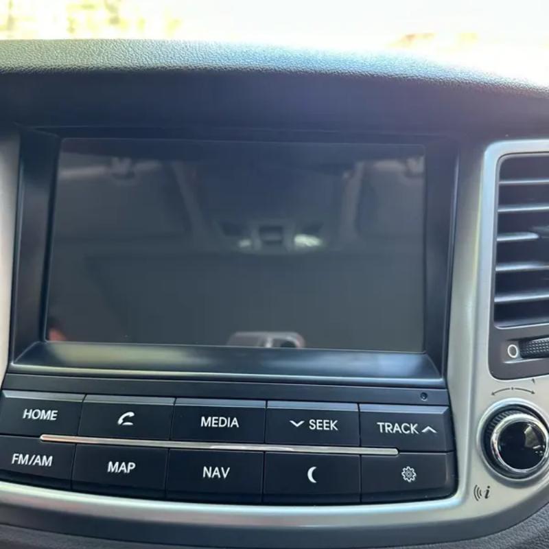 1Pc Navigation Screen NAVI Film for Hyundai Tucson 2015 2016 Navigation Panel NAVI Film Sticker Car Styling Accessories