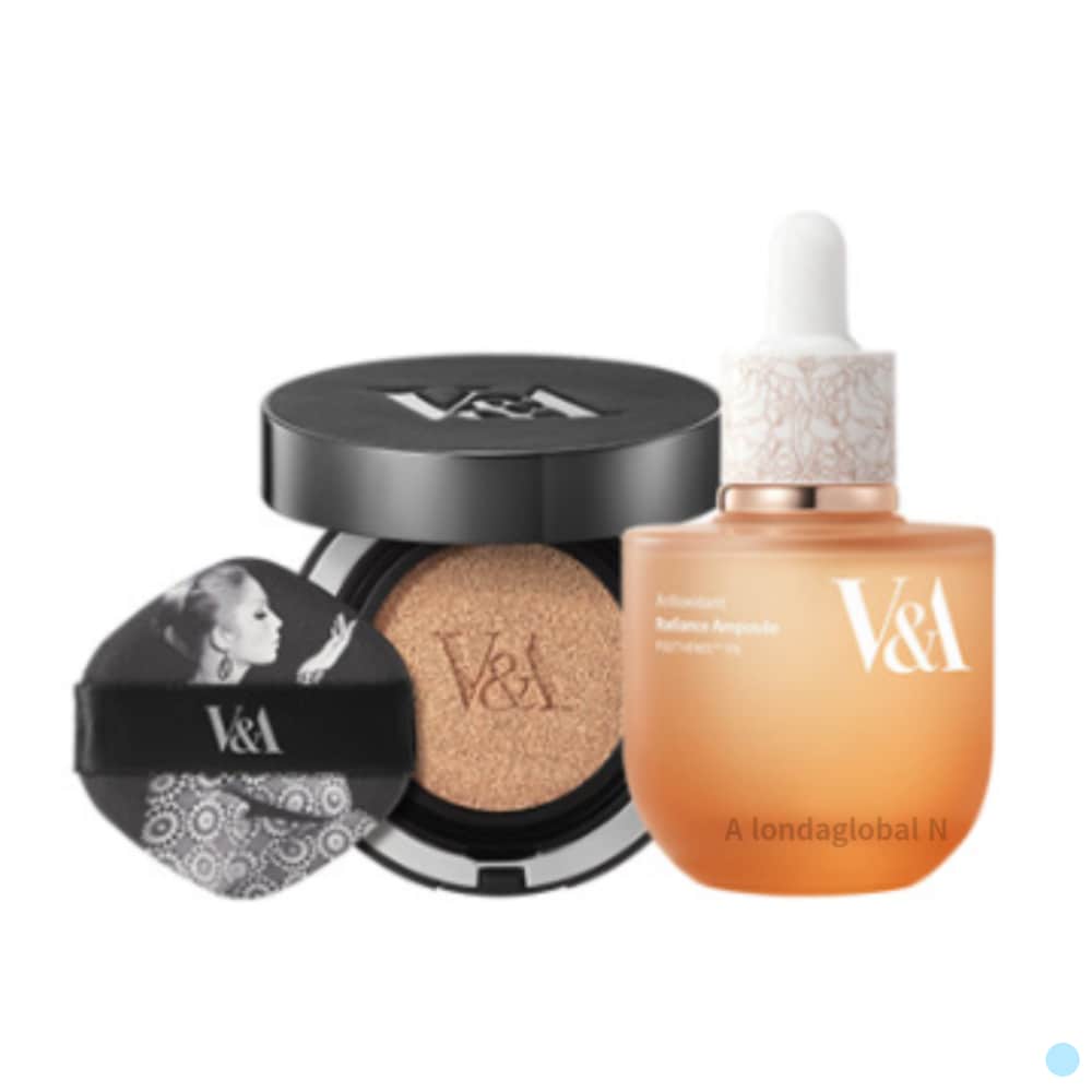 

V&A Ampoule + Long Wear Cushion Radiance 00 Porcelain