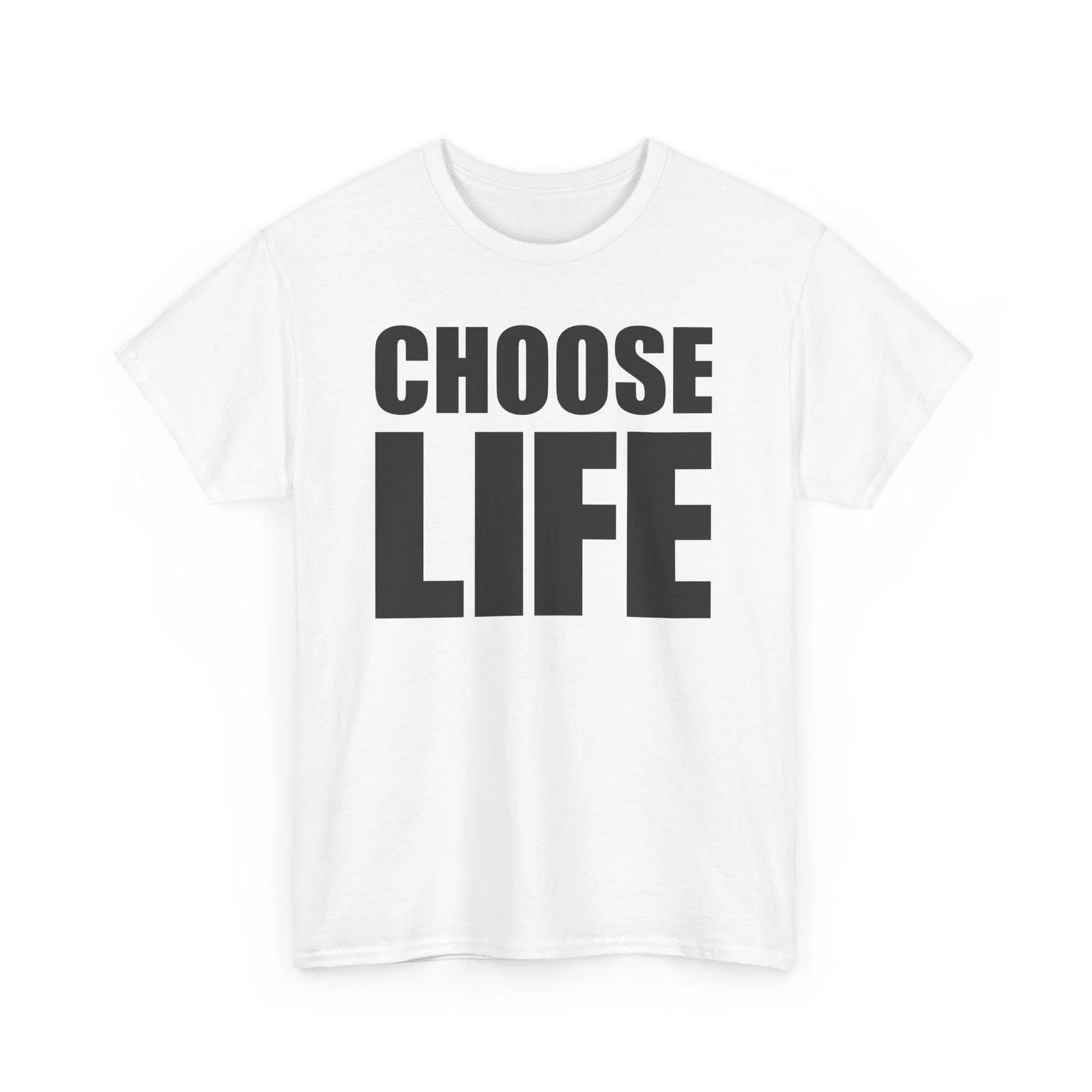 Choose Life (Wham) - Two-Sided Retro 80s Music Graphic Gildan Cotton Tee 3XL