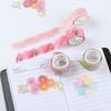 200PCS Adhesive Sticker Stylish Sticky Paper Flower Petals Tape Scrapbooking Masking Tape