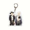 6CM Anime 19 Days Keychain Mo Guanshan Old Xian He Tian Jian Yi Manga Youth Acrylic Pendant Figure Key Chain For Children Gifts