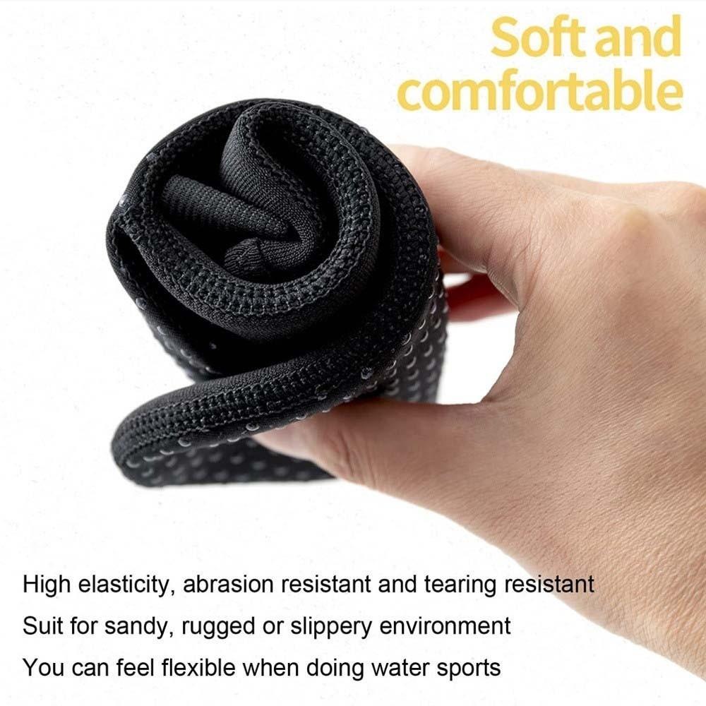 1pair Non-slip Black Diving Socks Long Tube Diving Surfing Boots Wetsuit Shoes  Snorkeling