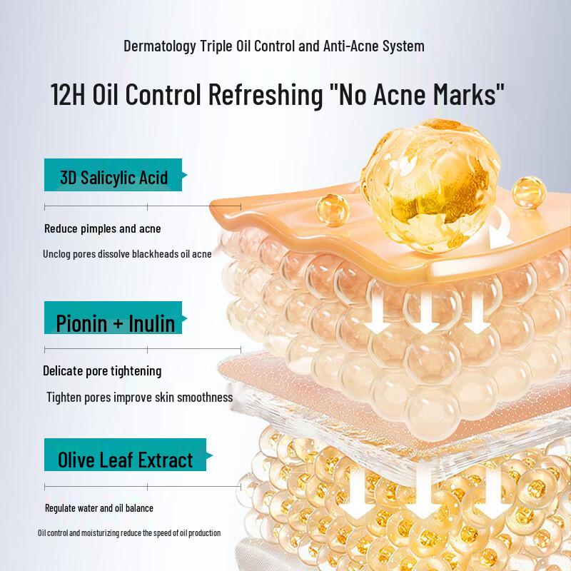 Huameike Aminosäure Reinigende & Ölkontrollierende Reinigungsmilch