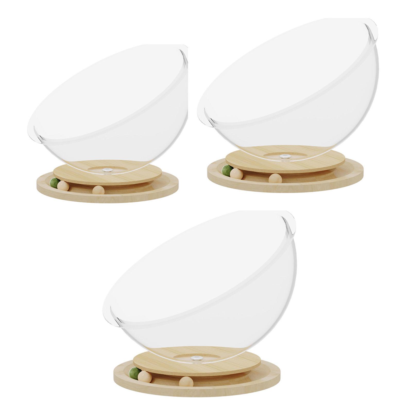 

Space Capsule Cat Bed Indoor Cats All Seasons Cat Furniture Activity Center Transparnt Cat House Pet Accessories for Kitten Cats S