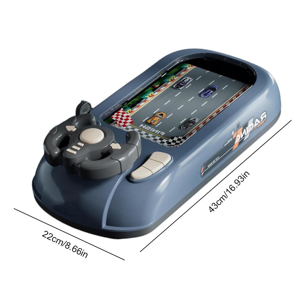 New Children's Racing Game Steering Wheel Toy with Music Kids Driving Simulator Car Racing Adventure Driving Toy Table Games