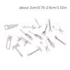 15pcs/set Dollhouse Miniature Repair Kits Accessories Miniature Hammer Wrench Scissors Doll House Furniture Scene Decoration