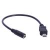 Durable Mini USB Power Cord DC3.5x1.35mm Female To Mini USB Male Charging Cable 20cm Length
