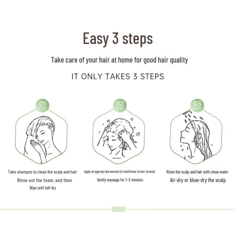 Ziyuan Sapindus Moisturizing & Nourishing Shampoo & Conditioner Set