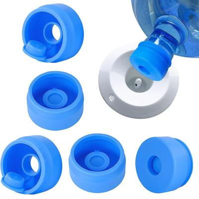 Cross-border Silicone Barrel Lid Reusable Universal Mineral Water Dispenser Barrel Sealing Lid Blue