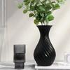 Imitation Ceramics Vase Green Plants Dried Flower Display Vase Living Room Bedroom Office Home Decor