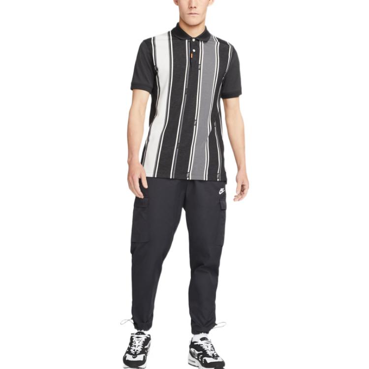 Nike Sportswear Solid Color Logo Weave Utility Casual Pants Men Bottoms Black DN4361-010