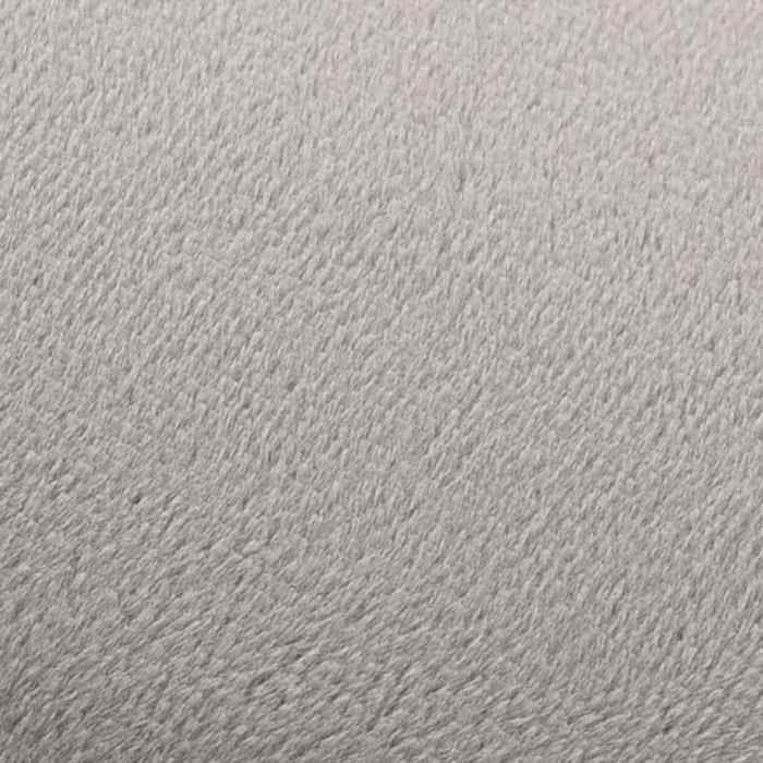 VidaXL Tabouret Gris clair et doré Velours 28 x 36 cm 249834