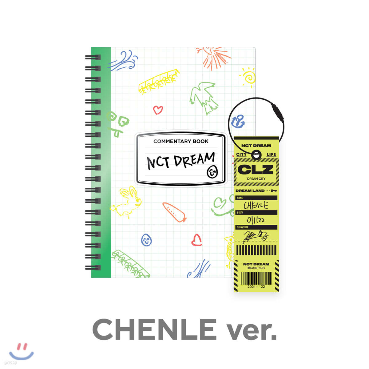 

[CHENLE] NCT DREAM - NCT LIFE : DREAM in Wonderland Commentary Book + Luggage Tag SET